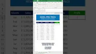 Hidden Trick Revealed: Calculate Quickly in Excel #shorts #simpletechniques