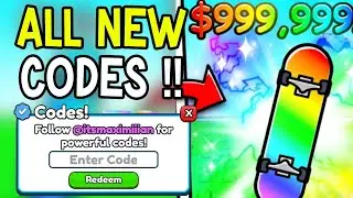 SKATEBOARD SIMULATOR CODES 2025 - SKATEBOARD SIMULATOR ROBLOX CODES !