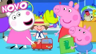 Peppa Pig Português Brasil | Dia de Doação | NOVO Contos da Peppa Pig