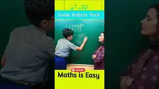 Surds indices trick | Simplification Trick | Class 9 Laws of Exponents 
