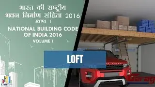 NBC of INDIA - Loft Standard dimensions / national building code of india / Indian Standards