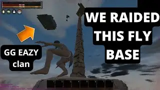 It was the only way to raid this Fly base on official 6050 | Conan Exiles