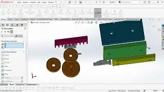 SOLİDWORKS | Mekanizma | Çizimi ve Montajı