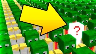 🧐 2 HORAS de ESCONDITES de MOBS en Minecraft