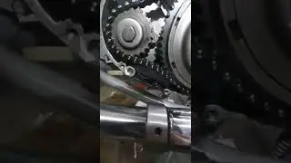 Успокоитель цепи на ИЖ работа двигателя  с ним и без него 👍