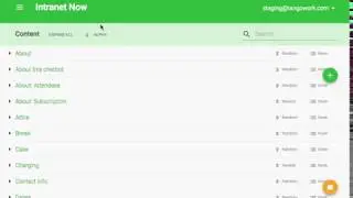 Chatbot Management UI in Tangowork Chatbot Accelerator v12