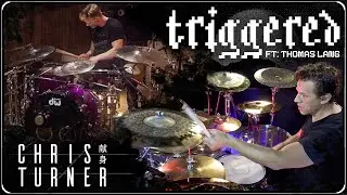 Chris Turner - Triggered (ft. Thomas Lang) [Instrumental] OFFICIAL STUDIO PERFORMANCE