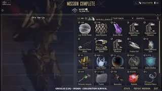 Warframe - Clip Delegation Kuva Sobek: 1h Steel Path Omnia Fissure Lua Survival