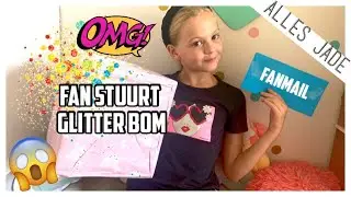 Fan stuurt Glitter Bom, alles onder de glitters - Alles JADE
