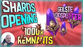 [RAID] 💎 Shard Opening - Wahnsinn! 💎 | 1000x Cursed Remnants | Void Opening |