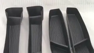 Tesla Door Side Storage Box Front Rear Door Handle Armrest Tray Organizer for Tesla Model 3 Y 2023