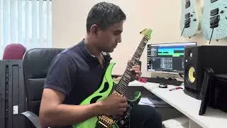 Ayub Bachchu AB LRB Ondhokar Manush Guitar solo cover