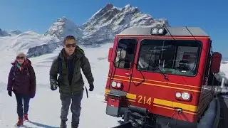 TOP OF EUROPE On Europe's Highest Railway! | Jungfraujoch
