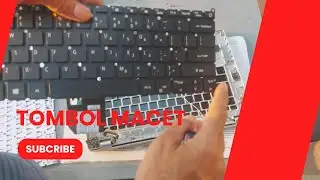 CARA MENGGANTI KEYBOARD LAPTOP ACER ASPIRE 5  2024