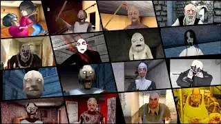 The Twins, Psychopath Hun, Erich Sann, Slendrina X, Granny 3, Evil Nun, Boris, Granny 2 Nm