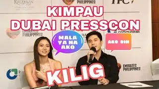 Ang galing sumagot | Full Interview | kimpau  dubai Presscon 2024 | Kim Chiu | Paulo Avelino