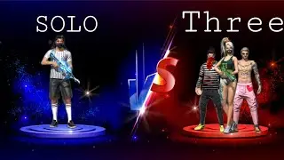 1 VS 3 Best clash squad custom 20 kill   Epic Match - Garena Free fire