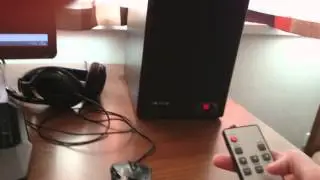 Microlab Solo 7C sound test and bass test