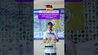 Germany Work Permit Approved in Just 4 Months! 🇩🇪✨ 