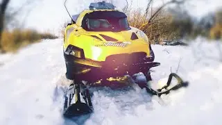 ОБЗОР НА СНЕГОХОД STELS VIKING 600!!!
