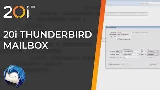 How to set up the Thunderbird email client with 20i (Tutorial)