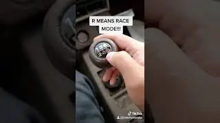 How to drive a manual transmission (R MEANS RACEMODE!!!)
