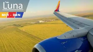 Southwest Airlines Boeing 737-700 Flight From Kansas City to Denver