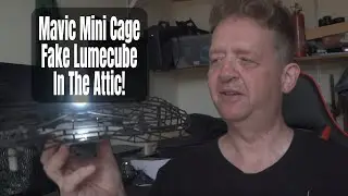 Mavic Mini Attic Fake Lumecube Limited Success - Not Competition for Flyability Elios Just Yet!