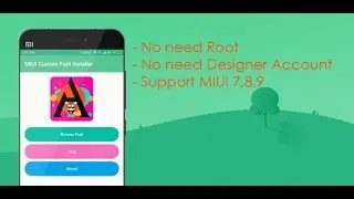 How to install custom fonts in MIUI 9 || 1000+ Custom Fonts