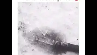 Шланг на морозе