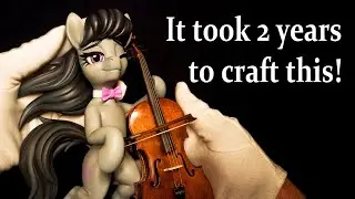 2 YEARS TO CRAFT A PONY FIGURINE | Octavia Melody | All steps craft