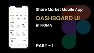 Share market Mobile App UI  (Part 1)