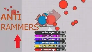 Diep.io Anti-Ramers Build: AFK Troll Overlord Strategy