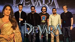 Devara Part 1 का धमाकेदार एक्शन पैक्ड ट्रेलर हुआ लॉन्च | NTR Jr | Janhvi K | Saif | Karan Johar