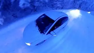 Назарово. Дорога на плотину