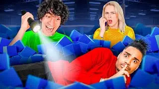 1000€ EXTREM HIDE & SEEK im TRAMPOLINPARK um 3 Uhr Nachts!