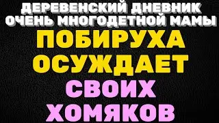 Побируха осуждает своих фанатов \ ДЕРЕВЕНСКИЙ ДНЕВНИК очень многодетной мамы \ мать героиня