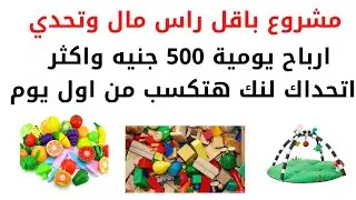 مشروع شعبي اثبت نجاحه من 30 سنه | كيف تحقق ربح يومي 500 جنيه باقل راس مال