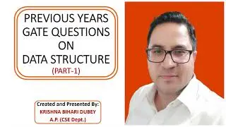 GATE Questions on Data Structure in Computer Science (Part-1)