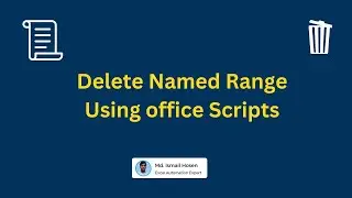 5. Delete Named Range Using Office Scripts