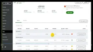 QuickBooks Online - VAT Return Tutorial - 