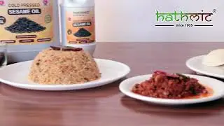 Hathmic Cold Pressed Sesame Oil (Un Refined and Un Filtered Pure Oil) 5 Litre.