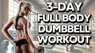 3-Day Full Body Split Dumbbell Workout