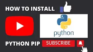 How to install PIP+Python in Window| How to install PIP+Python in Mac OR IOS