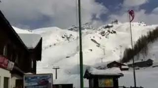 Fabulous Ski Blog - Windy day in Cervinia no skiing