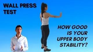 Wall Press - Test Your Upper Body Stability...