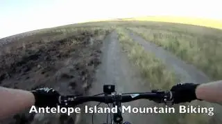 Utah Mountain Bike Riding, Antelope Island