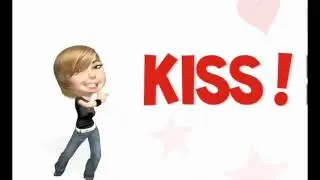 Kiss your friends with Vcast