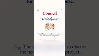 Counsel Vs Council #gucci #learningmotivation #leaenenglish #love #education