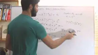 Matemáticas Discretas - Ecuaciones recurrentes homogéneas con n/2